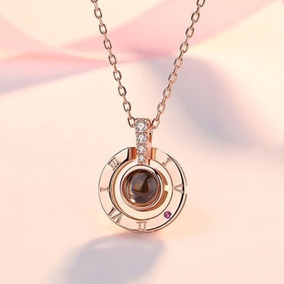 I Love You Projection Necklace - Picture 5 of 6